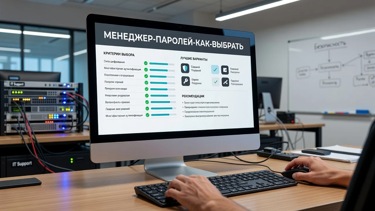 Менеджер паролей: какой выбрать и как переехать за один вечер